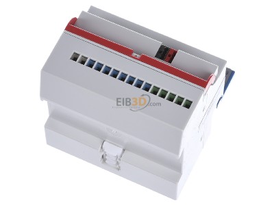 Ansicht oben hinten Lingg & Janke EZ-EMU-WSTD-D-REG-FW Energiezhler Standard KNX REG 3-P 