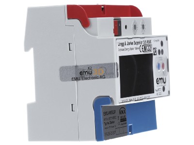View on the left Lingg & Janke EZ-EMU-WSUP-D-REG-FW EIB, KNX energy meter Superior, 3-phase, 
