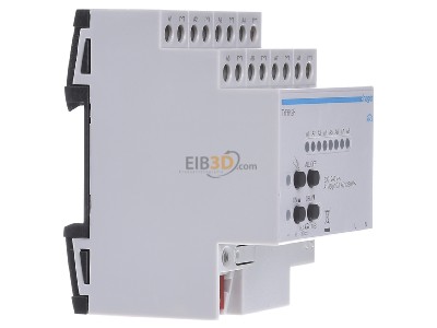 View on the left Hager TYF642F EIB, KNX fan coil actuator 2-fold, 
