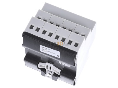 Top rear view Hager TYF642F EIB, KNX fan coil actuator 2-fold, 
