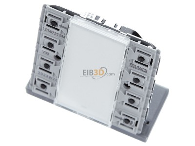 View up front Jung LS 5072 TSM EIB, KNX touch sensor 4-fold, 
