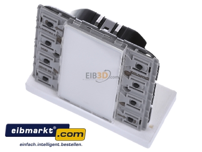 Ansicht oben vorne Jung LS 5092 TSM KNX Tastsensor-Modul Universal, 2fach 