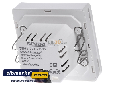 Back view Siemens Indus.Sector 5WG1227-2AB11 Touch sensor for bus system 3-fold - 
