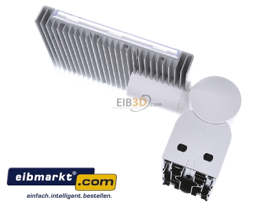 Ansicht oben hinten Hager TRE600 LED-Strahler mit BW-Melder IP55, quicklink, ws 