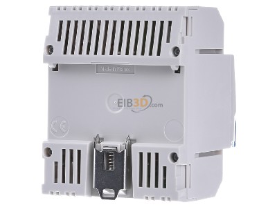 Back view Hager TYA604D EIB, KNX switching actuator 4-ch, 
