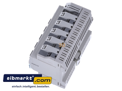 Ansicht oben rechts Hager TYA610A KNX Schalt-/Jalousieausga. 10fach, 4A 