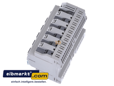 Ansicht oben rechts Hager TYA610C KNX Schalt-/Jalousieausga. 10fach, 16A 