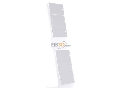Ansicht links Gira 218603 Wippenset 6fach reinwei� 