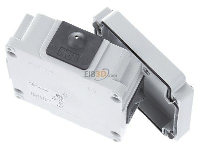 Top rear view Busch Jaeger 6190/50 EIB, KNX analogue input 2-ch, 
