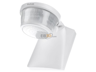 Front view Theben theLuxa P300 KNX WH EIB, KNX outdoor motion detector, 300 degrees, white, 
