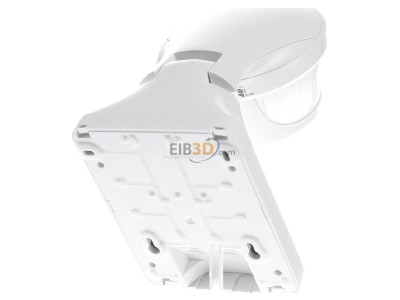 Back view Theben theLuxa P300 KNX WH EIB, KNX outdoor motion detector, 300 degrees, white, 
