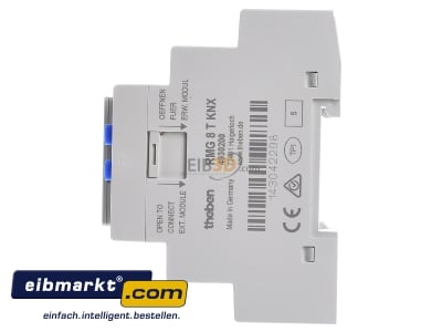 View on the right Theben RMG 8 T KNX Switch actuator for bus system 8-ch
