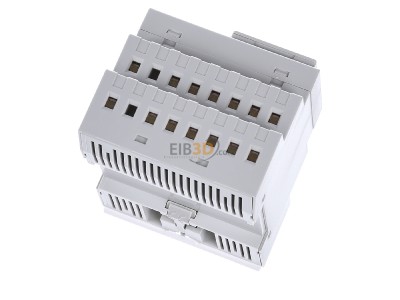 Top rear view Theben BMG 6 T KNX EIB, KNX binary input 6-fold, MIX2, basic unit, 
