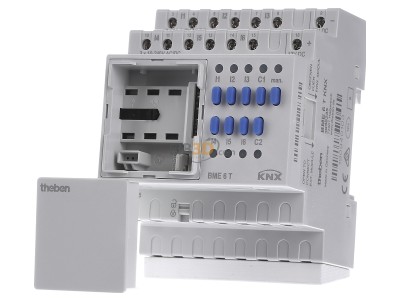 Frontansicht Theben BME 6 T KNX Binreingang MIX2,Erweiter.Modul 