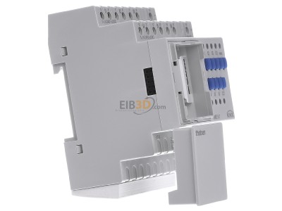 View on the left Theben BME 6 T KNX EIB, KNX binary input 6-ch, 
