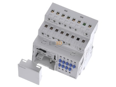 View up front Theben BME 6 T KNX EIB, KNX binary input 6-ch, 
