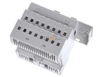 Top rear view Theben BME 6 T KNX EIB, KNX binary input 6-ch, 
