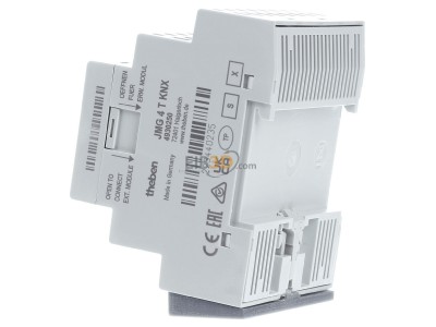 View on the right Theben JMG 4 T KNX EIB, KNX blind/shutter actuator 4-fold, MIX2, Basic Module, 
