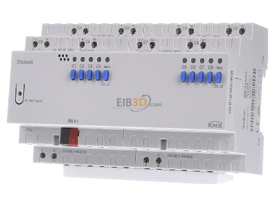 Front view Theben RM 8 I KNX EIB, KNX switching actuator 8-ch, 
