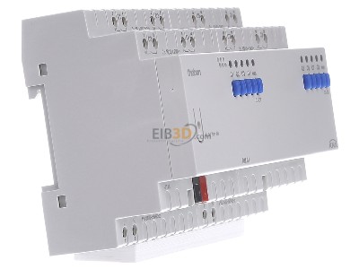 Ansicht links Theben RM 8 I KNX Schaltaktor FIX2 Modul, KNX 