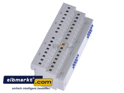 Ansicht oben links Theben BM 12 T KNX Binreingang FIX2 Modul, KNX 