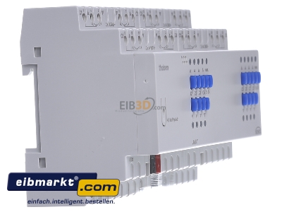 Ansicht links Theben JM 8 T KNX Jalousieaktor FIX2 Modul, KNX 