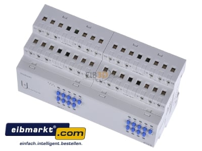 Ansicht oben vorne Theben JM 8 T KNX Jalousieaktor FIX2 Modul, KNX 