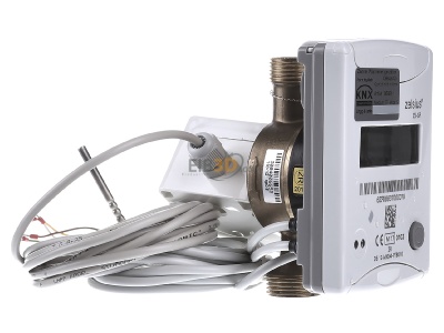 Ansicht links Lingg & Janke 85951-1 Wrmezhler Zenner C5 KNX QN0,6 / DN15 / G3/4 