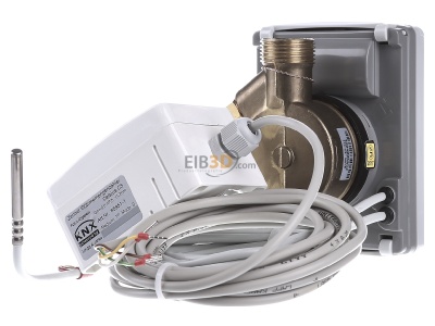 Ansicht hinten Lingg & Janke 85951-1 Wrmezhler Zenner C5 KNX QN0,6 / DN15 / G3/4 