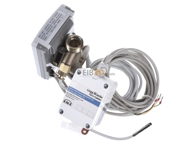 Ansicht oben rechts Lingg & Janke 85951-1 Wrmezhler Zenner C5 KNX QN0,6 / DN15 / G3/4 