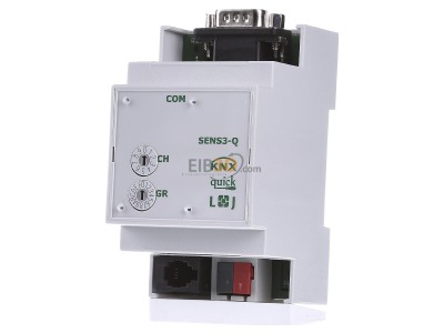 Front view Lingg & Janke 87796 EIB, KNX bus coupler 1-ch, 
