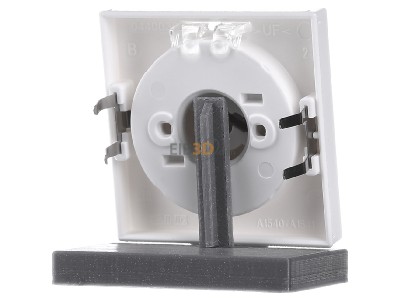 Ansicht hinten Jung A 1540 KO5 WW Abdeckung f�r Drehsensor alpinwei� 