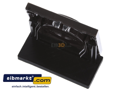 Ansicht oben hinten Jung ME1940KO5AT Abdeckung Drehsensor Messing antik ME1940 KO5 AT