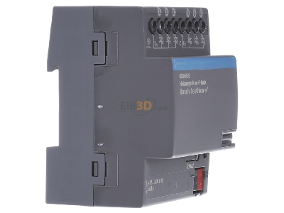 View on the left Busch Jaeger 6254/0.6 EIB, KNX heating actuator, 
