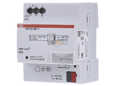 Front view ABB SV/S 30.160.1.1 EIB, KNX power supply 160mA, 
