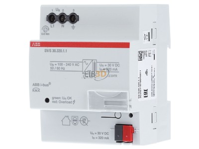 Front view ABB SV/S 30.320.1.1 EIB, KNX power supply 320mA, 
