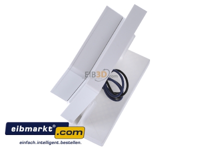 Ansicht oben rechts Eltako FRP65-230V 2-Level Funkrepeater reinwei glnzend 