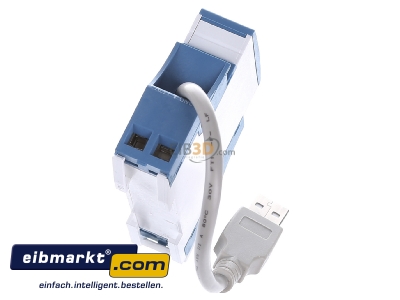 Ansicht oben hinten Eltako 30014049 RS485-Bus-Gateway mit USB Anschluss FGW14-USB