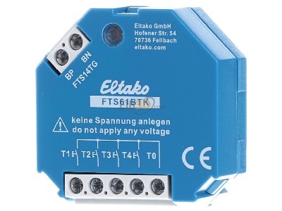 Frontansicht Eltako FTS61BTK Bus-Tasterkoppler fr FTS14TG 