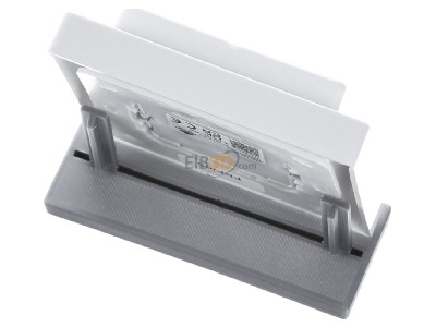 Ansicht oben hinten Eltako FKF65-wg Funk-Kartenschalter reinwei� gl�nzend 