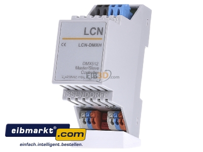 Front view Issendorff LCN-DMXH Light control unit for bus system 
