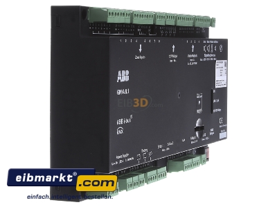 View on the left ABB Stotz S&J GM/A8.1 Central unit for intrusion detection 
