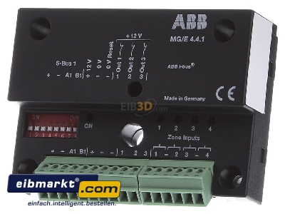 Front view ABB Stotz S&J MG/E4.4.1 Signalling group module
