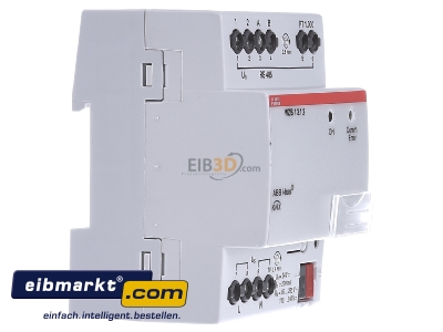 View on the left ABB Stotz S&J WZ/S1.3.1.2 Basic module for bus system DRA mounted 
