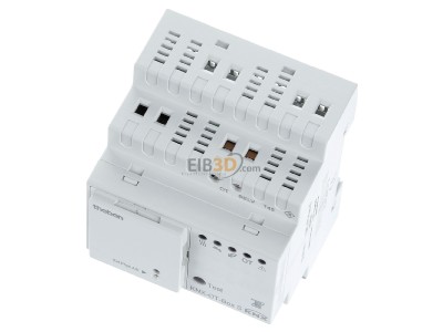 Ansicht oben vorne Theben KNX-OT-Box S EIB, KNX-OT-Schnittstelle, Master fr den Opentherm-Wrmeerzeuger zur EIB, KNX Einzelraumregelung, 