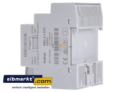 View on the right Theben RMG 4 U KNX Switch actuator for bus system 4-ch 

