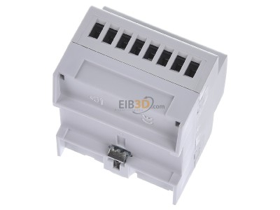 Top rear view Busch Jaeger 6190/51-101 EIB, KNX analogue input 4-ch, 
