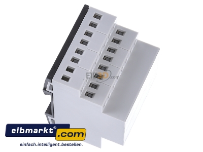 Ansicht oben links Gira 211400 Heizungsaktor 6f basic KNX REG 