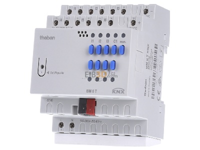 Frontansicht Theben BM 6 T KNX KNX Binreingang 6-fach, o.Erweiter. 