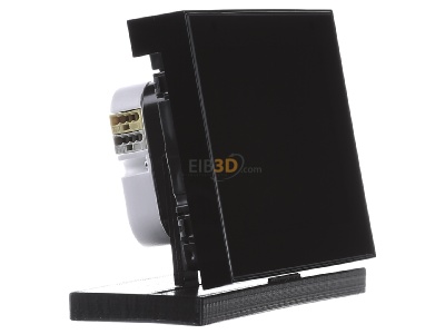 Ansicht links Berker 75740101 Touch Control mit TFT-Display KNX 